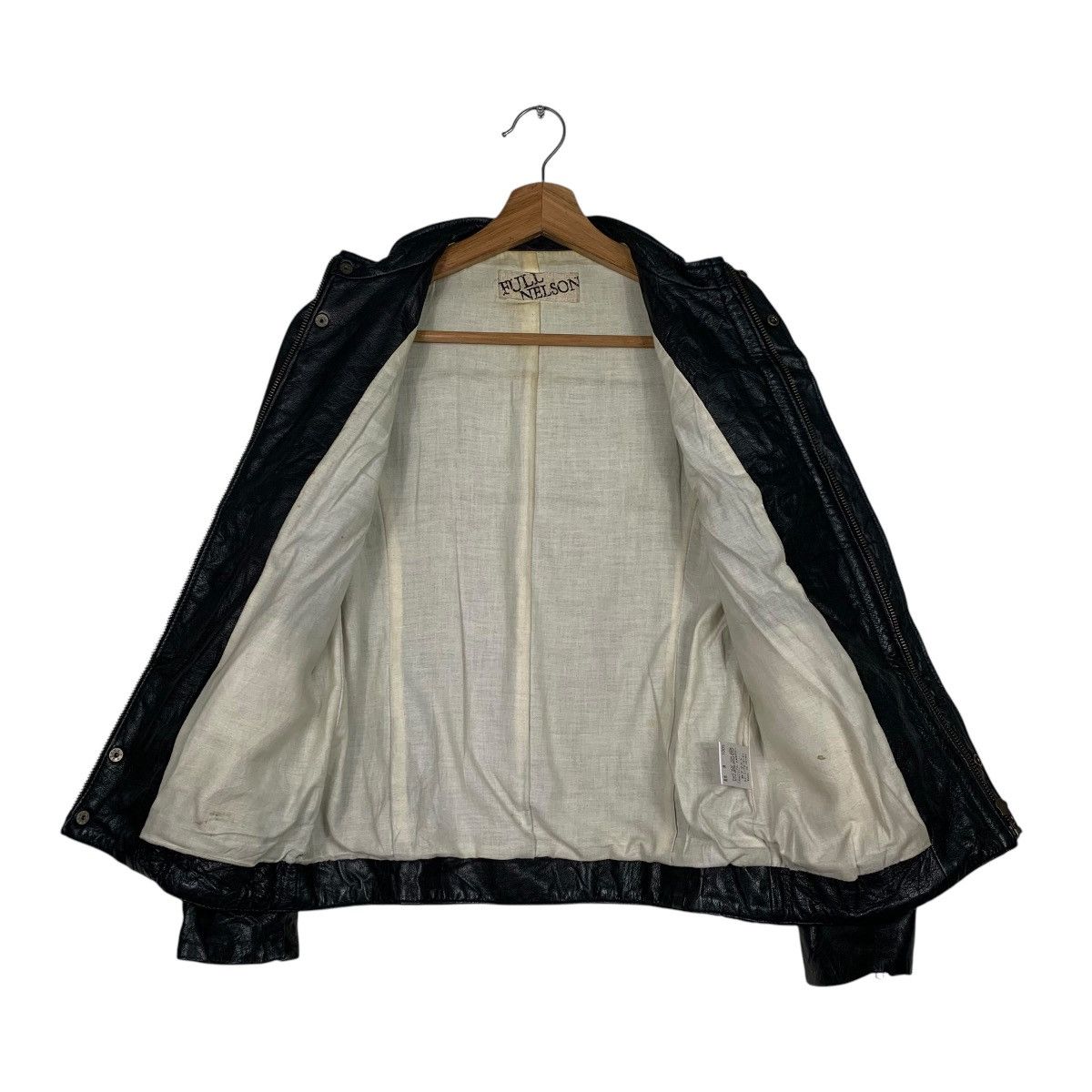 Japanese Brand Japanese Brand Full Nelson Leather Jacket Size M / US 6-8 / IT 42-44 - 11 Thumbnail