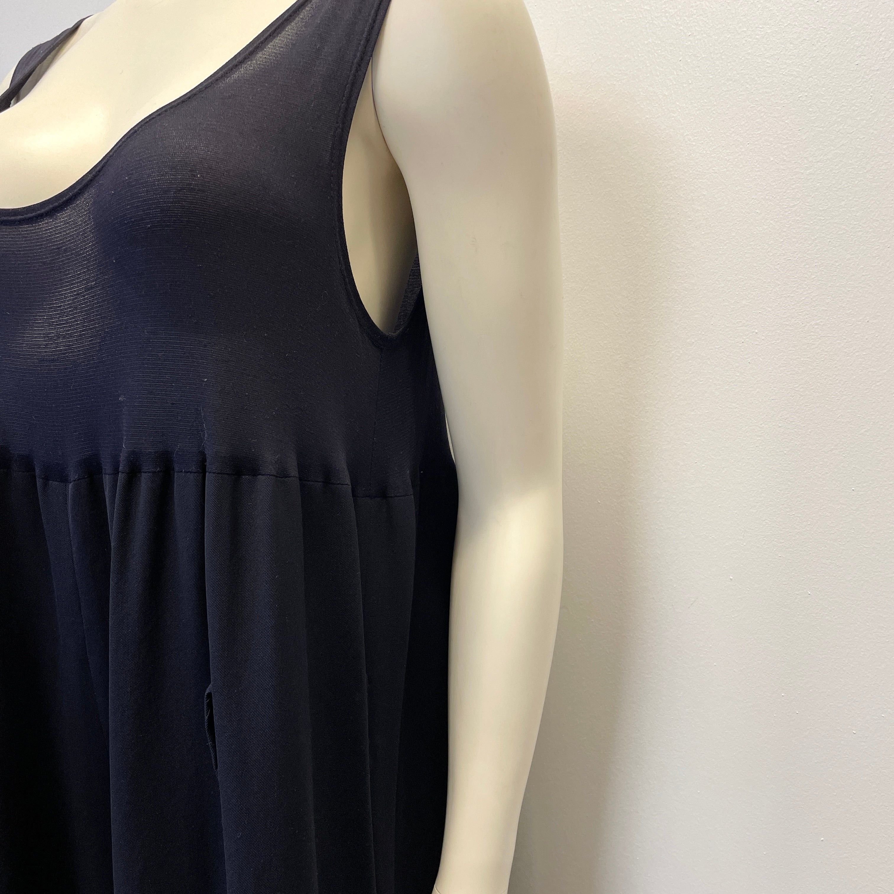 Yohji Yamamoto Yohji Yamamoto Navy Blue Vintage Designer Jumpsuit Size M Size 30" / US 8 / IT 44 - 5 Thumbnail