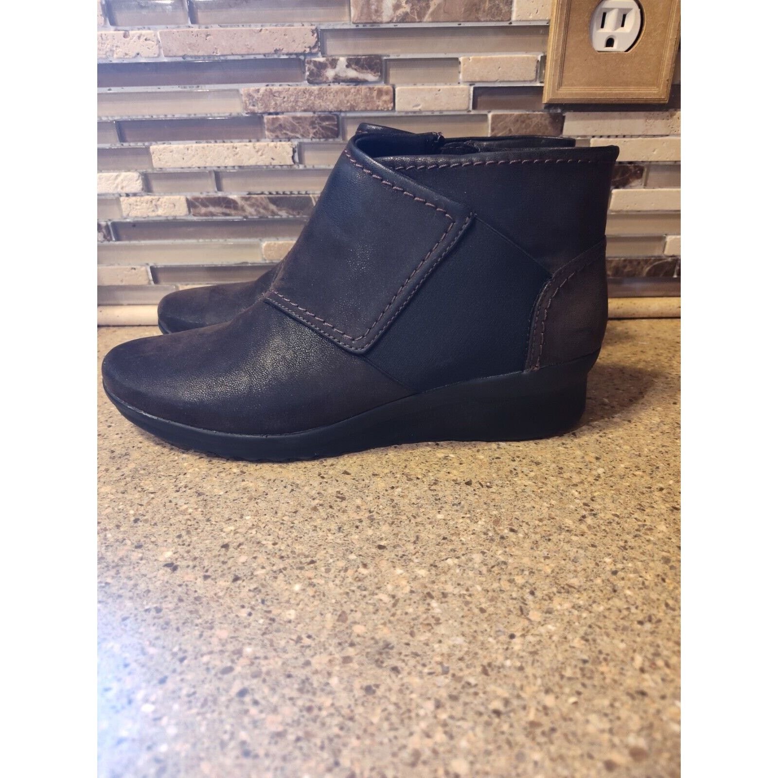 Clarks CLARKS Cloudsteppers Caddell Rush Boots US 9 M Brown Size US 9 / IT 39 - 4 Thumbnail