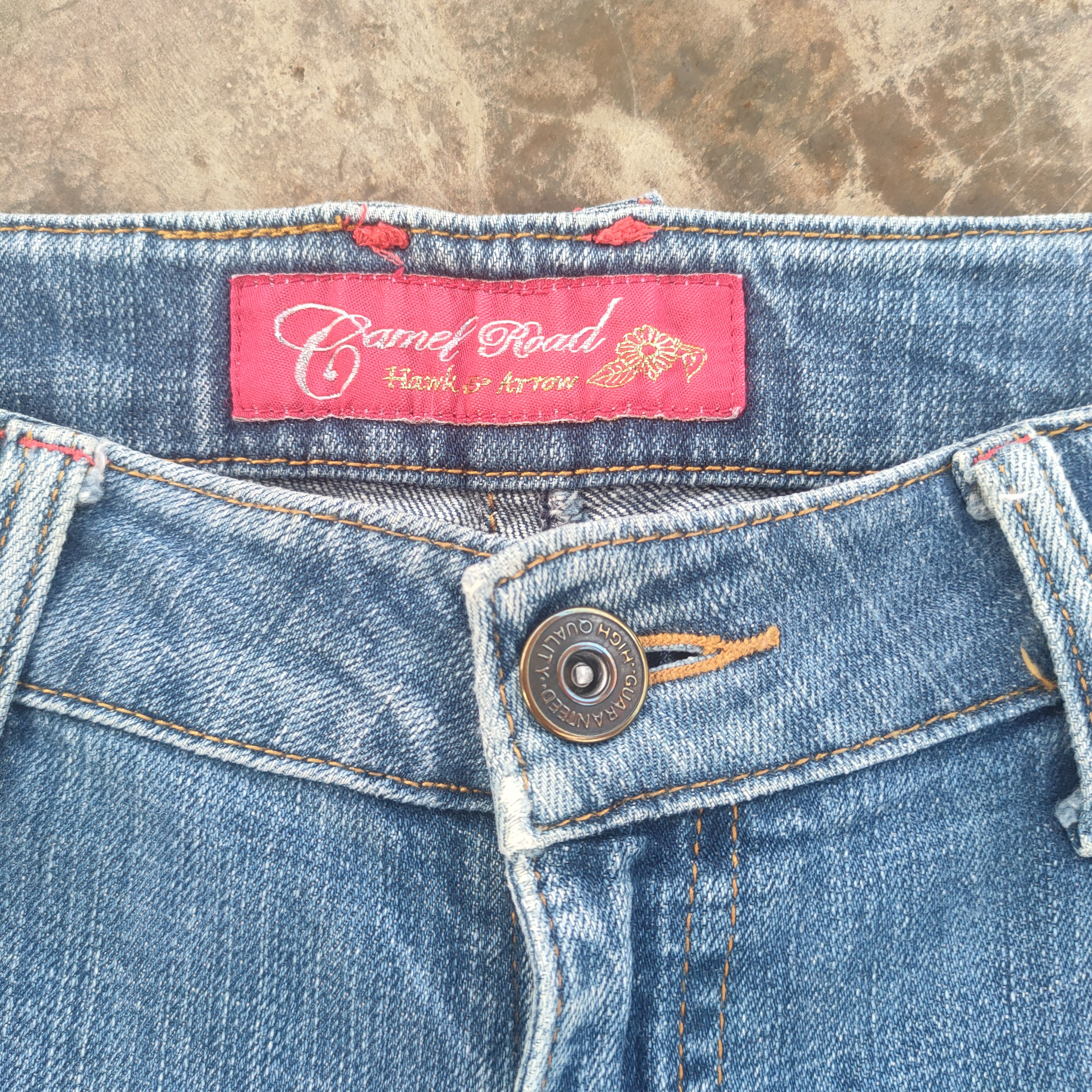 Japanese Brand × Jean × Vintage VINTAGE JAPANESE FLARE FADED DENIM JEANS PANTS Size US 31 - 6 Thumbnail