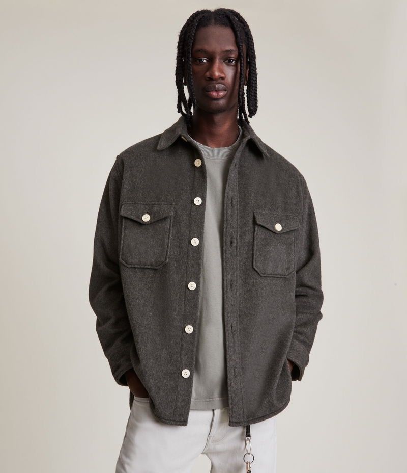 Allsaints Dillingham LS Shirt - Sz XS S M L XL 2XL Size US S / EU 44-46 / 1 - 1 Thumbnail