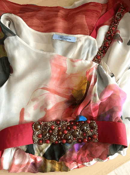 Blumarine Blumarine silk dress IT sz 42 Size M / US 6-8 / IT 42-44 - 3 Thumbnail