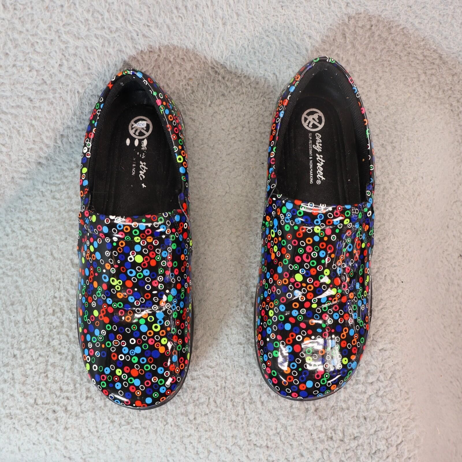 Other Easy Works By Easy Street Slip On Clogs 9M Tiffany Patent Size US 9 / IT 39 - 3 Thumbnail