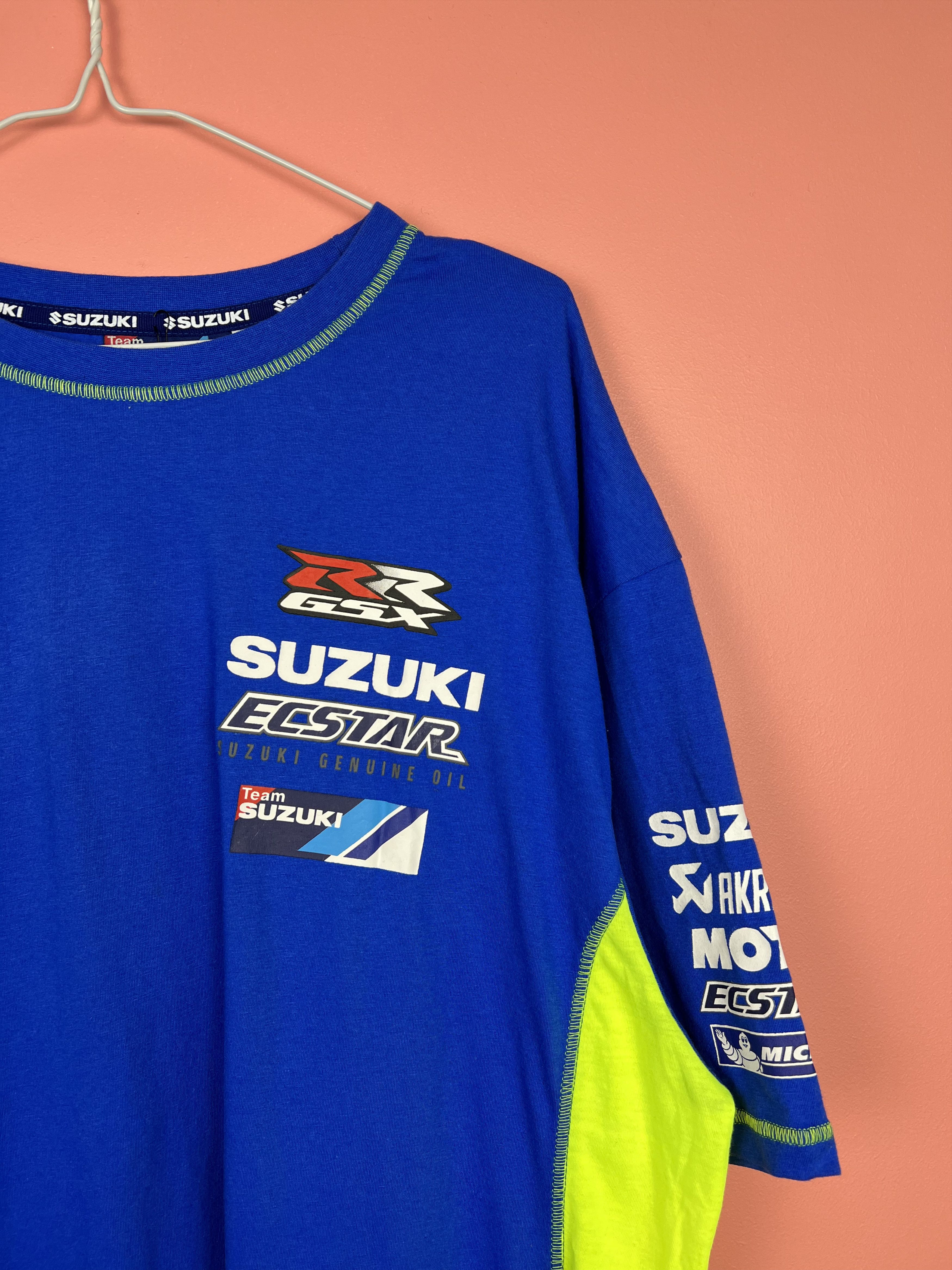 Vintage Suzuki new shirt tee racing streetwear hype car casual Size US XXL / EU 58 / 5 - 9 Thumbnail
