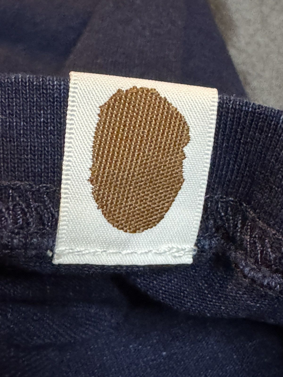 Bape Bape Big Ape Head Indigo Tee Size Large Size US L / EU 52-54 / 3 - 9 Thumbnail