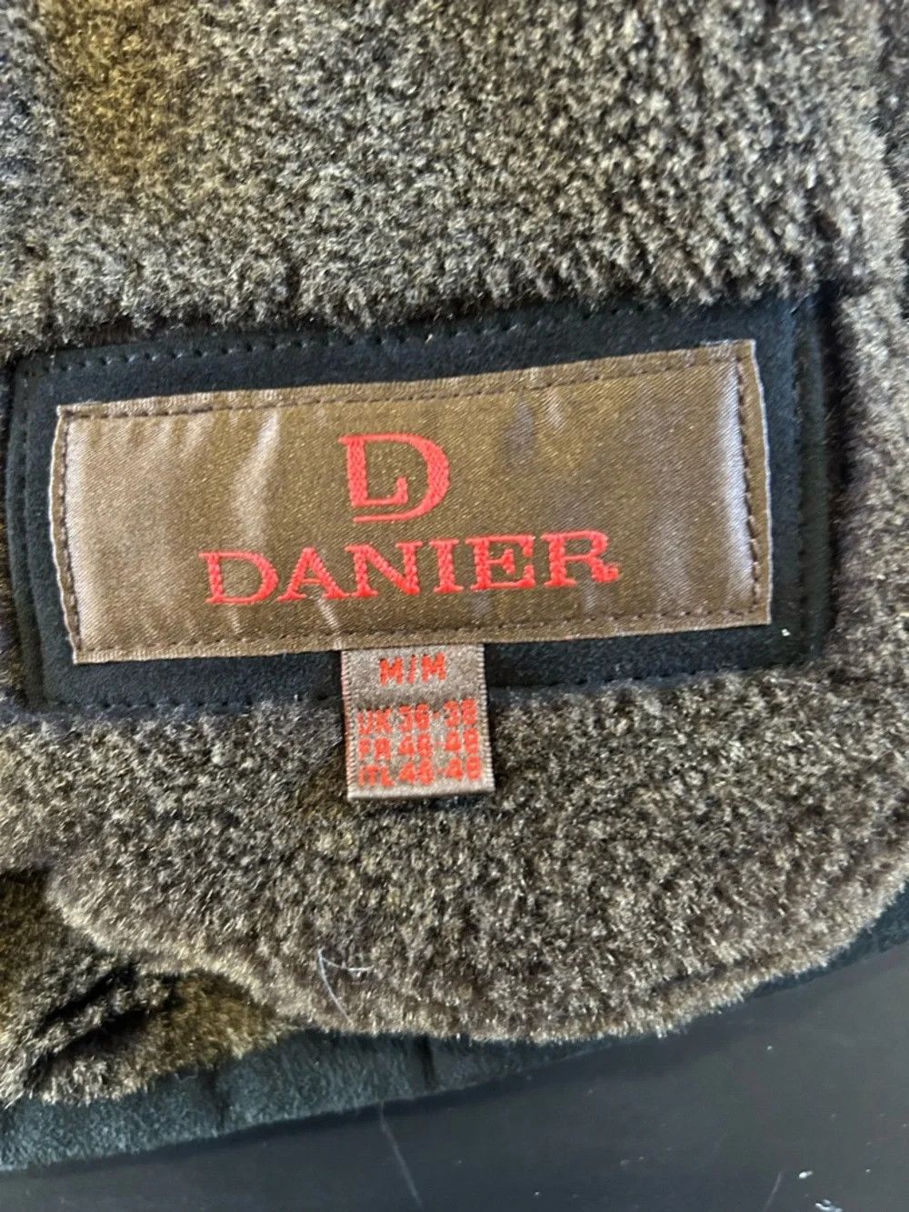 Danier Danier Men's Genuine Leather Sheepskin Lined Coat Size US M / EU 48-50 / 2 - 5 Thumbnail
