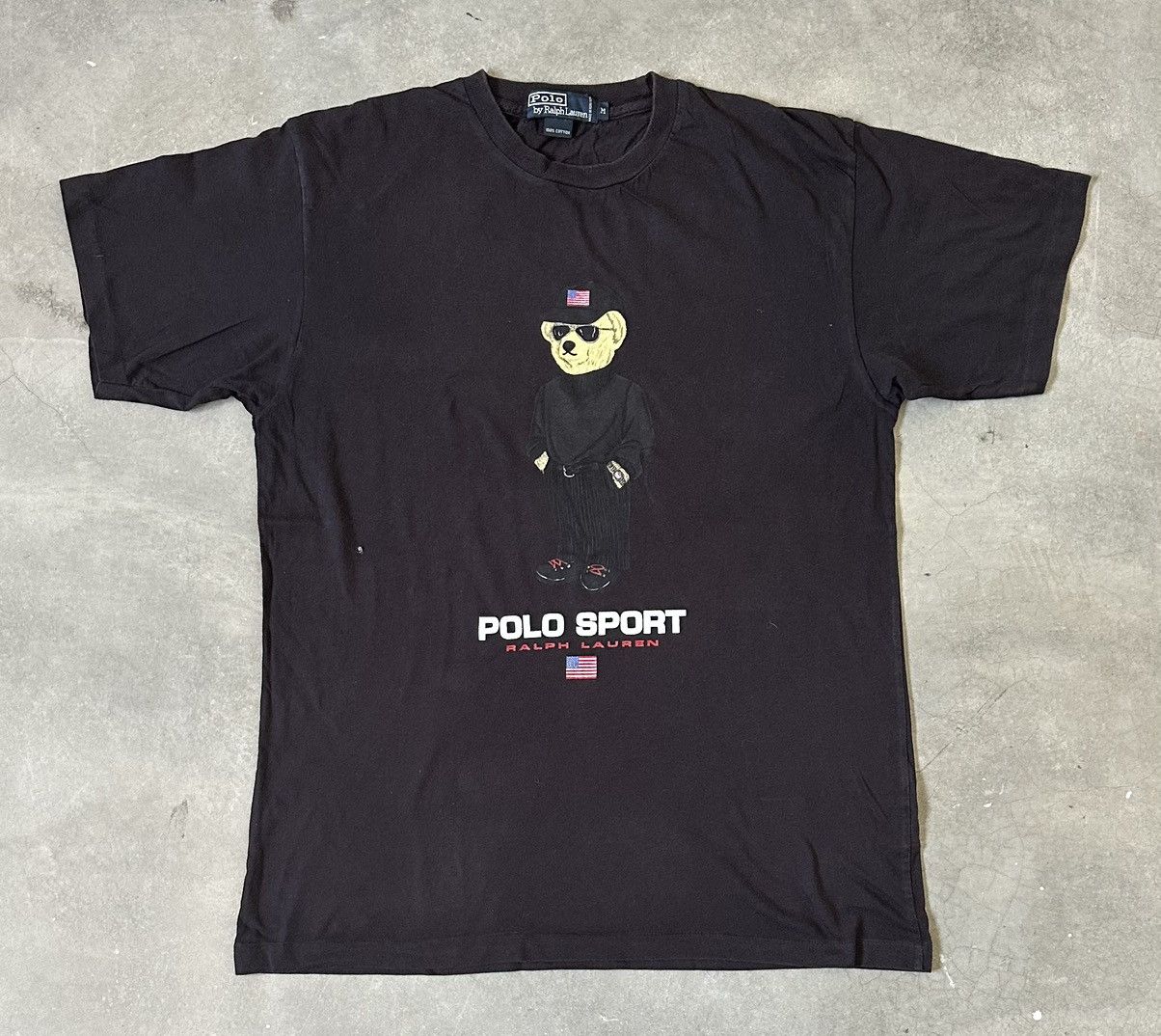 Polo Ralph Lauren VINTAGE POLO SPORT BEAR TEE Size US M / EU 48-50 / 2 - 1 Thumbnail