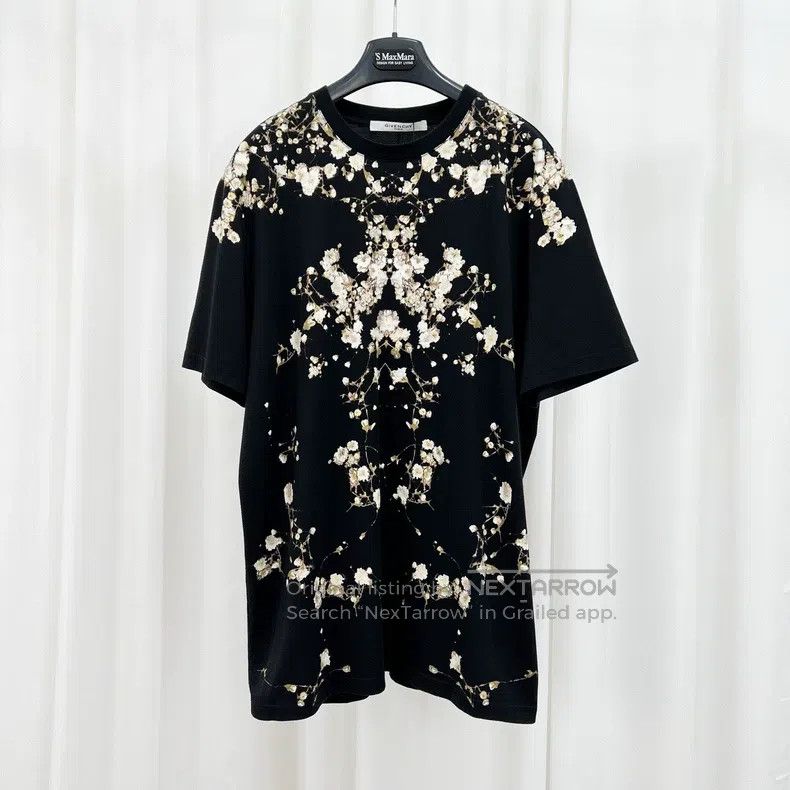 Givenchy Givenchy Floral Baby's Breath Printed Short Sleeve (Size S Size US S / EU 44-46 / 1 - 1 Thumbnail