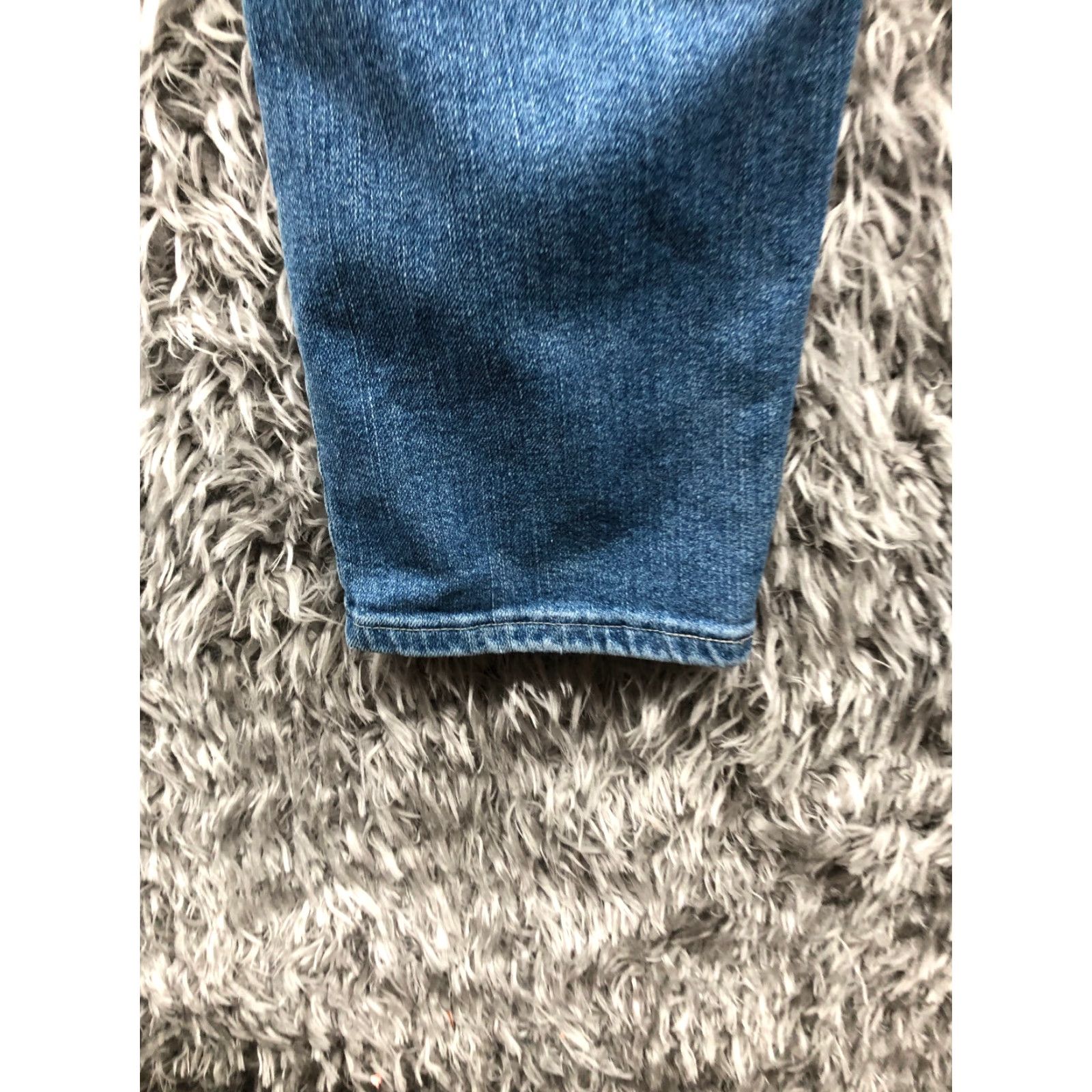 Vintage Riders Plus Size 20W Jeans Dark Wash Blue Denim High Rise 29 in Belt Loops 5-Pocket Womens Size 42" / US 20 - 7 Thumbnail