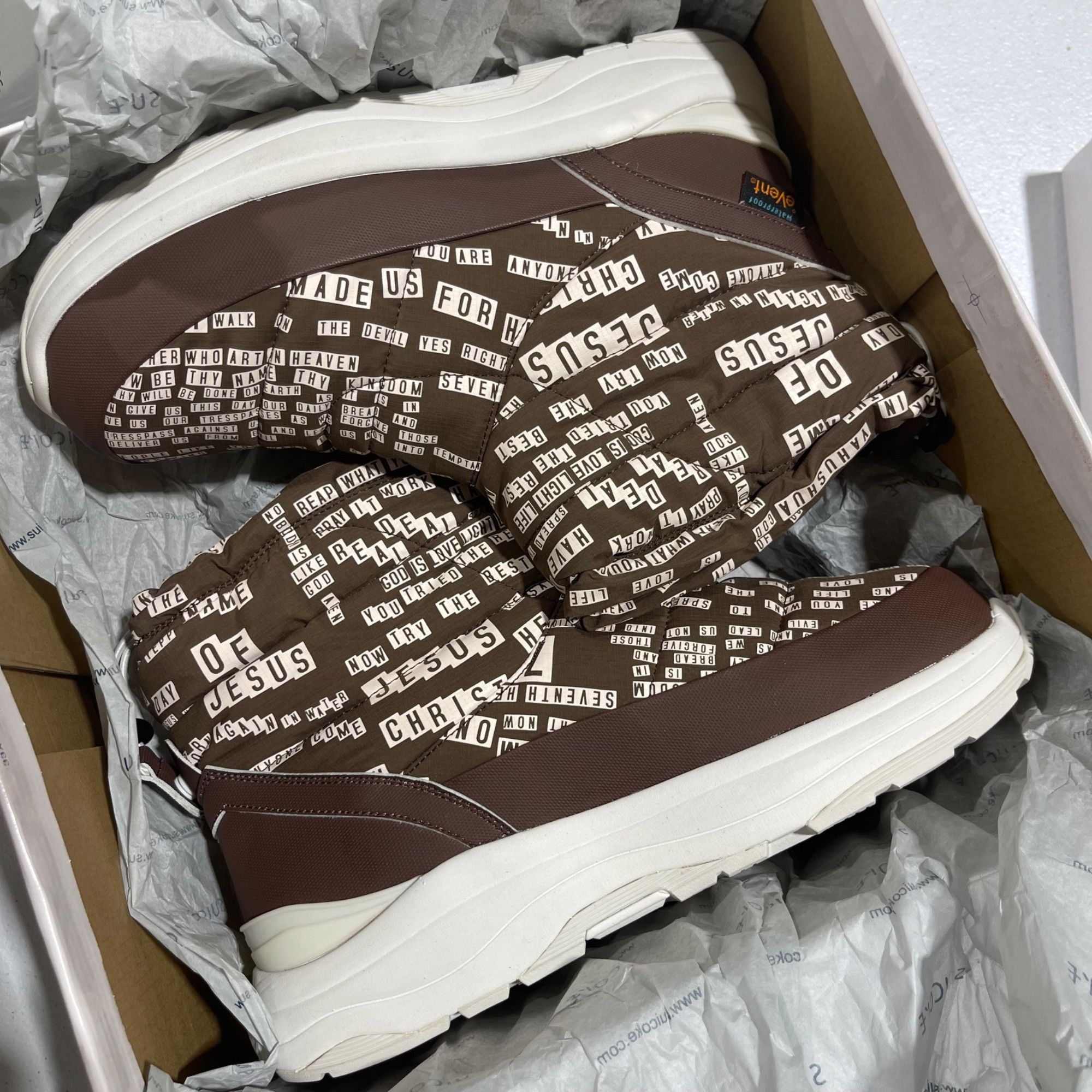 Seventh Heaven × Suicoke NIB SUICOKE x SEVENTH HEAVEN BROWN HI EDITION BOWER US 9 Size US 9 / EU 42 - 2 Thumbnail
