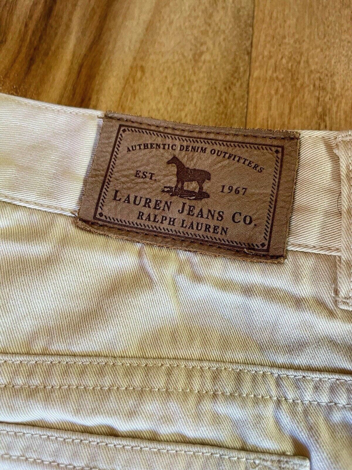 Polo Ralph Lauren Ralph Lauren Women’s White Jeans Pants Sz 8 (A1) Size 30" / US 8 / IT 44 - 5 Thumbnail