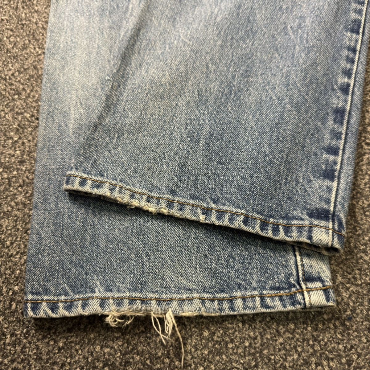 Warehouse 🔥🇯🇵 Vintage 90s Warehouse Distressed Denim Size US 31 - 10 Thumbnail