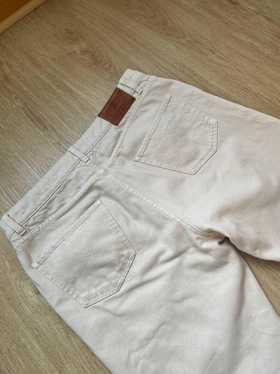 Brunello Cucinelli Brunello Cucinelli Jeans EU54 Stone Ripped Cotton Size US 38 / EU 54 - 8 Thumbnail