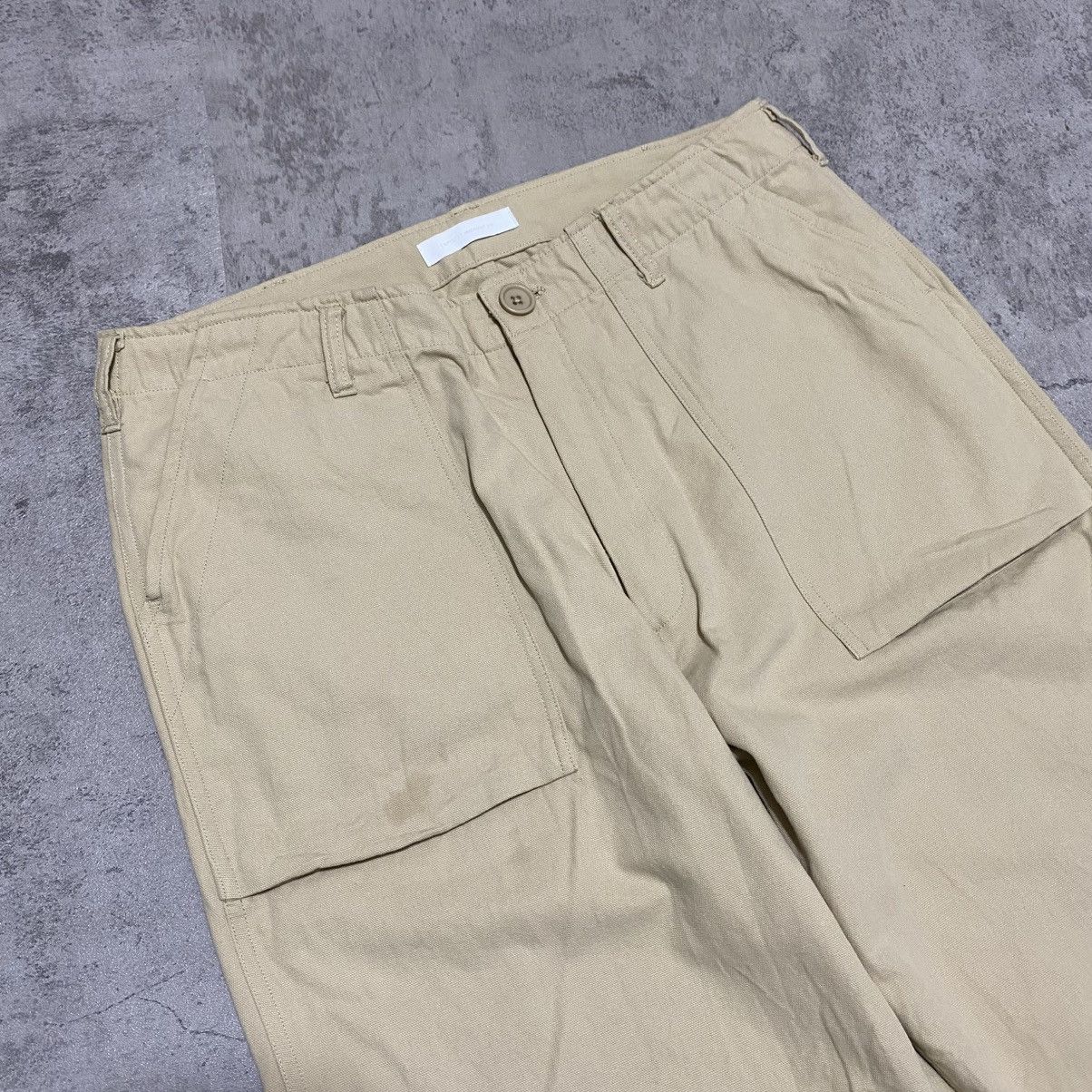 Engineered Garments SS24 (EMPTY) MANUAL CO DOUBLE CALF CANVAS PANTS Size US 33 - 6 Thumbnail