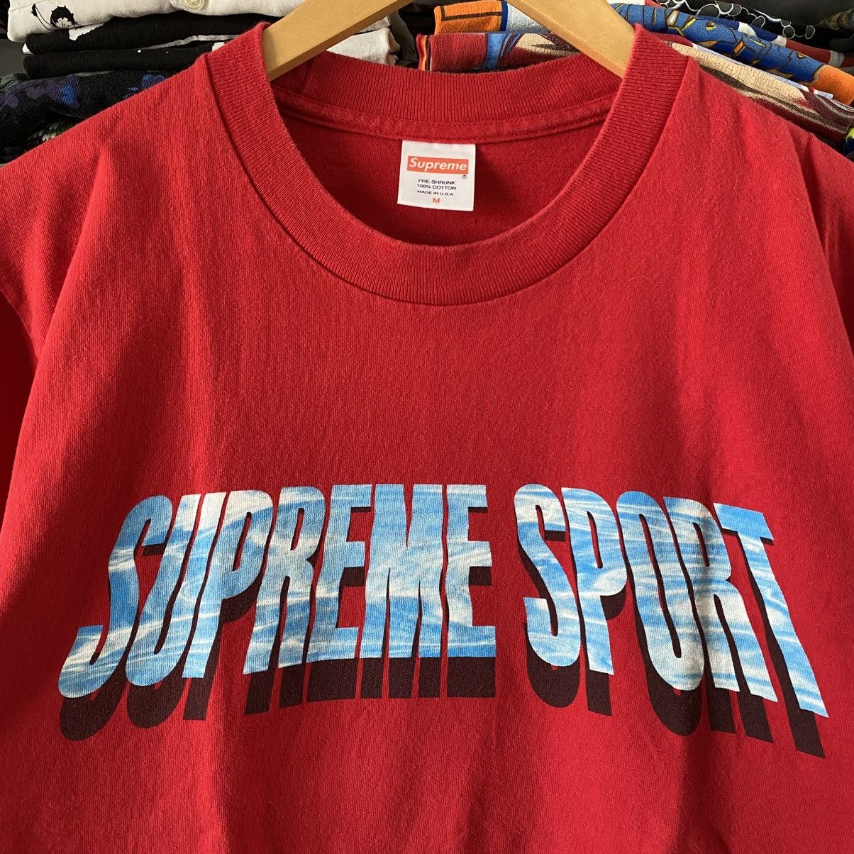 Supreme Supreme Sport T-Shirt Red 2014 Polo Ralph Lauren Vintage Size US M / EU 48-50 / 2 - 3 Thumbnail