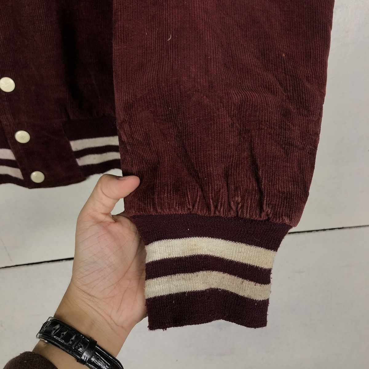 Vintage 🔥VINTAGE JUMPER CORDUROY BOMBER JACKET MAPLE MADE IN USA Size US S / EU 44-46 / 1 - 17 Thumbnail