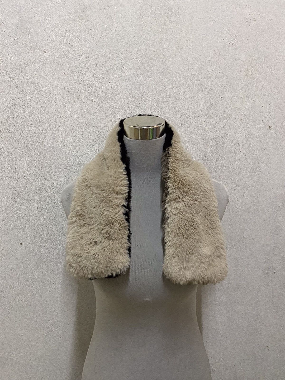 Japanese Brand Luminoso Commeca Fur Scarf Muffler Size ONE SIZE - 2 Thumbnail