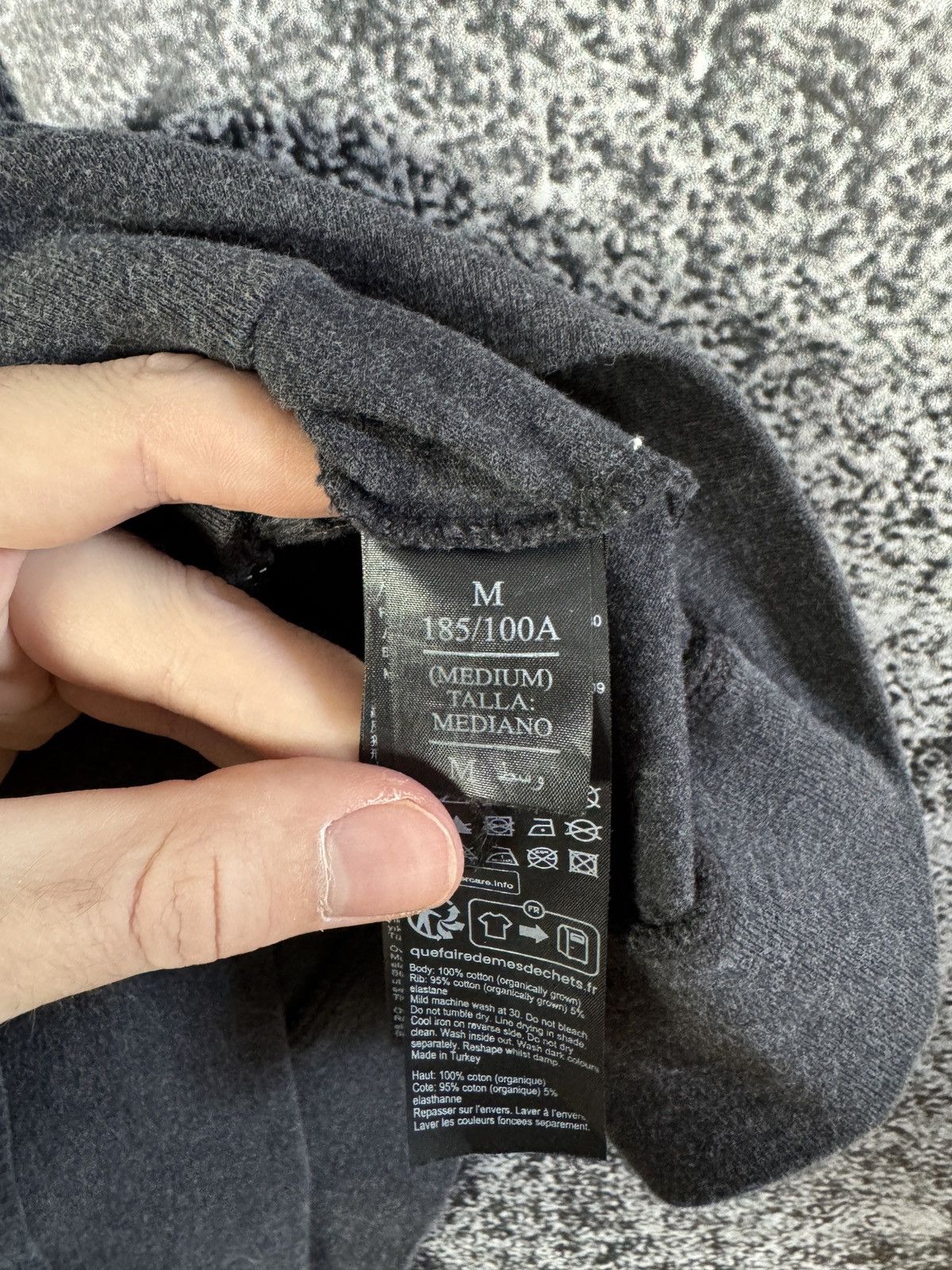 Allsaints Men’s Allsaints Brace Hoody Full Zip Gray Luxury Size M Size US M / EU 48-50 / 2 - 8 Thumbnail