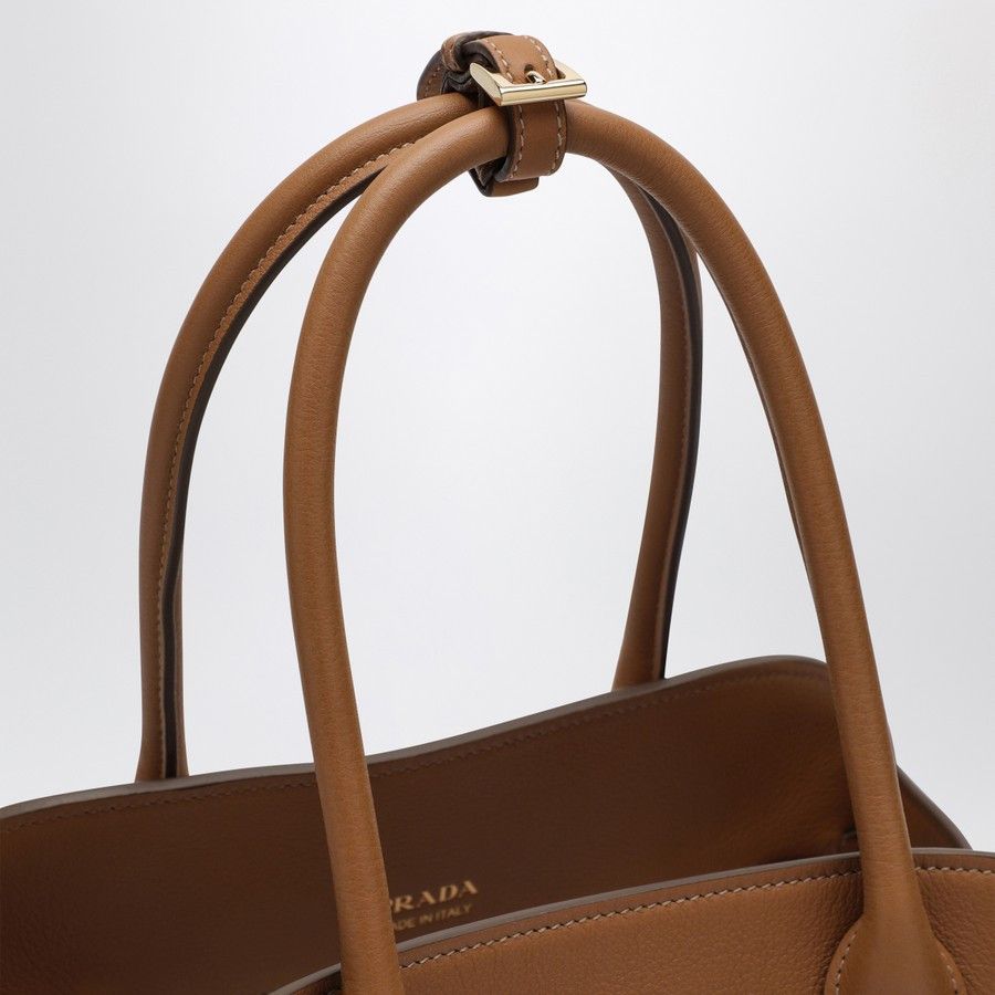 Prada o1d2blof0924 Size : OS / Leather Shopping Bags In Beige Size ONE SIZE - 5 Thumbnail