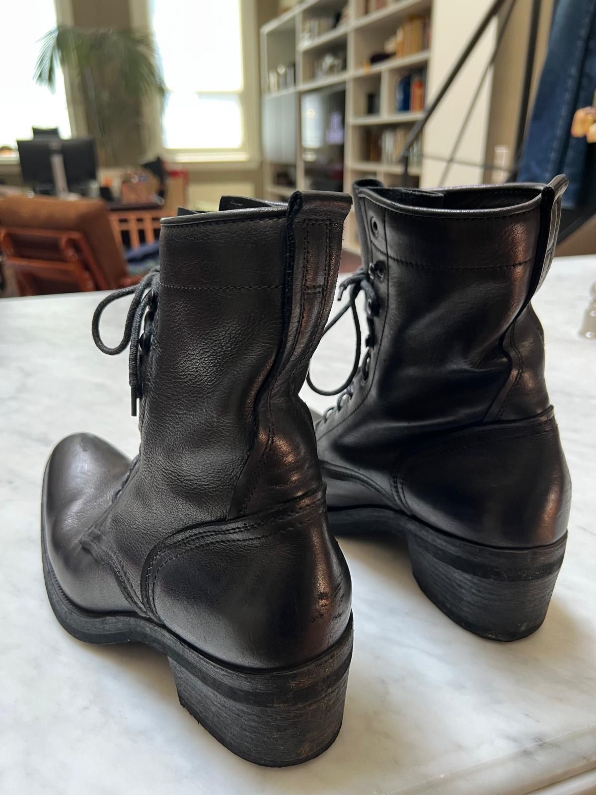 Haider Ackermann Haider Ackermann FW16 combat boots Size US 12 / EU 45 - 5 Thumbnail