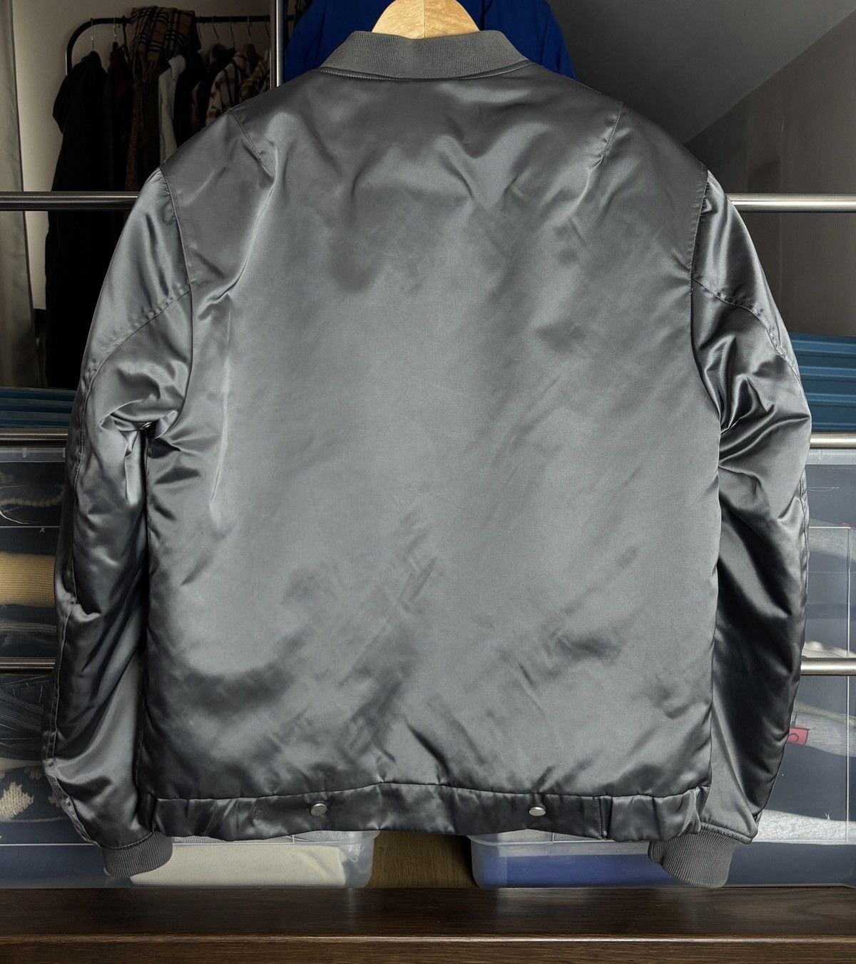 Our Legacy Our Legacy Steel Boxy Bomber Jacket Size US M / EU 48-50 / 2 - 8 Thumbnail