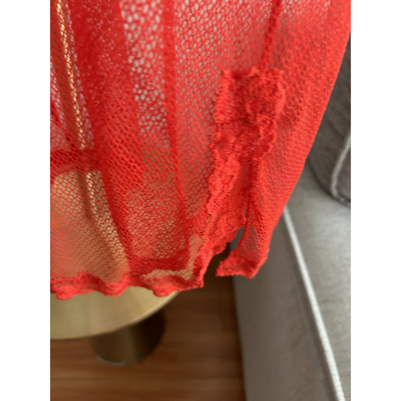 Victoria's Secret Y2K Stretchy Lace Babydoll Nightie Slip Lingerie Sz 34C Size ONE SIZE - 6 Thumbnail