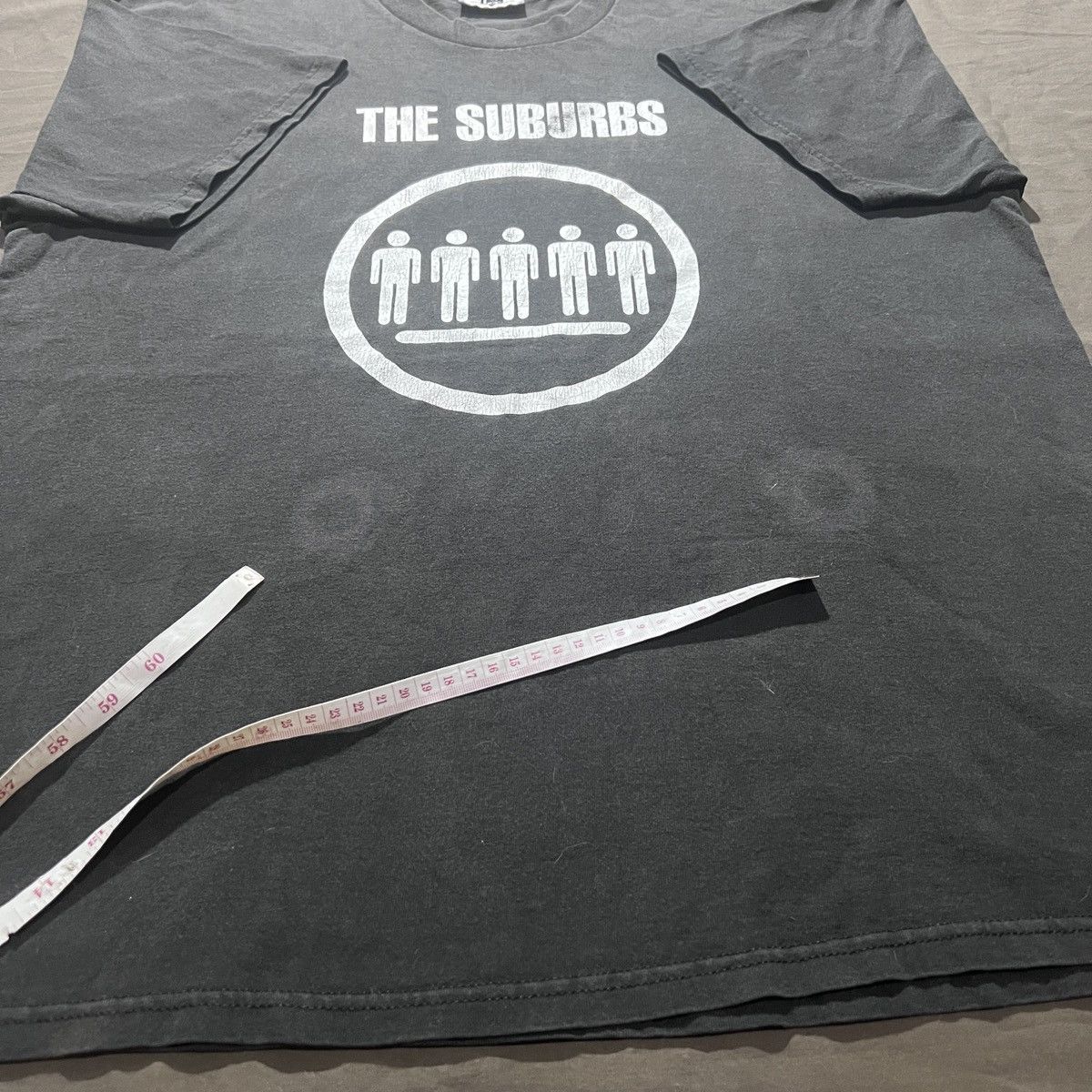 Band Tees Vintage 90s The Suburbs Punk rock Tee XL Thrashed Faded Size US XL / EU 56 / 4 - 4 Thumbnail