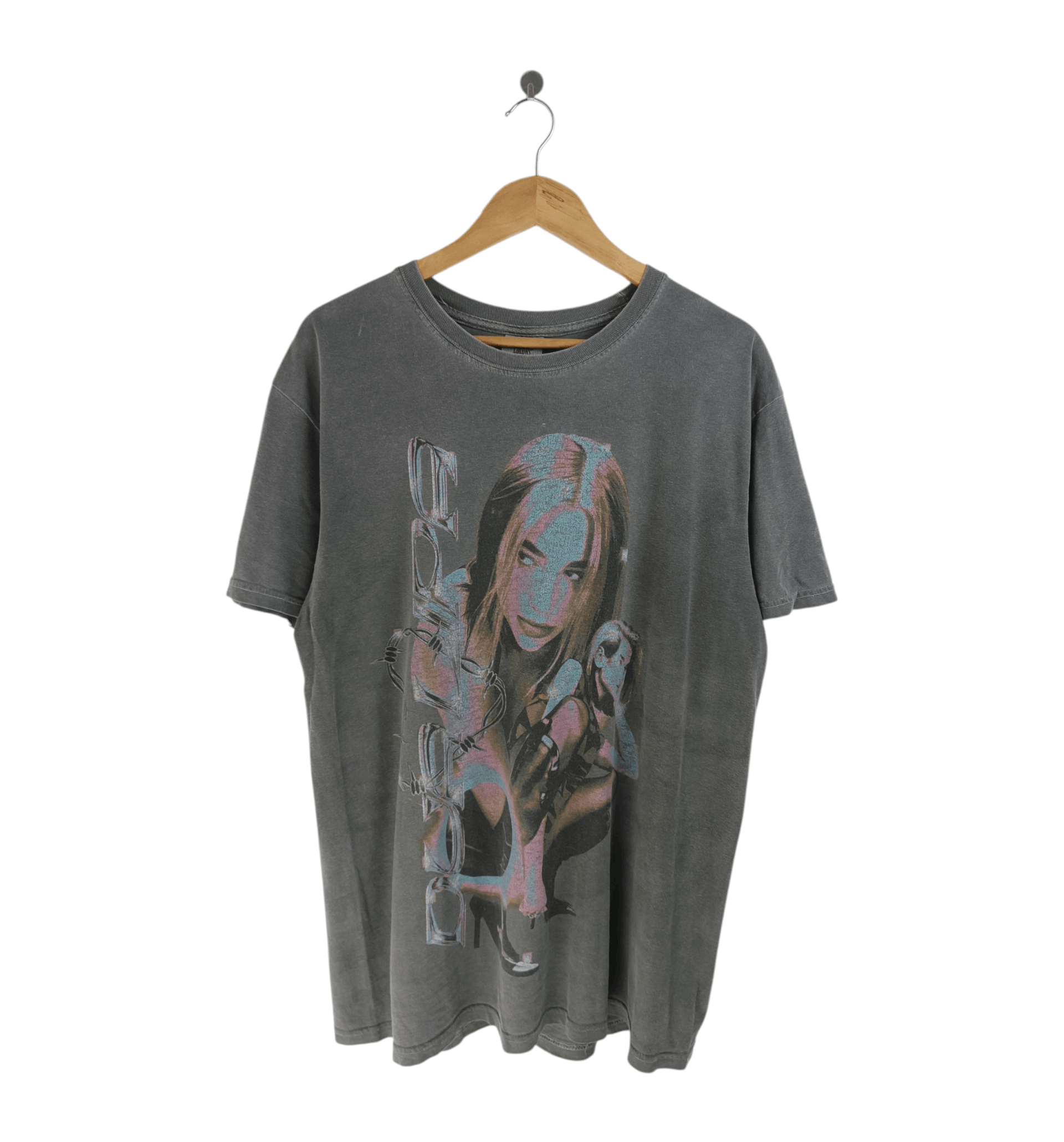 Rap Tees VINTAGE DUA LIPA AU/NZ TOUR TEE FADED sza swift gaga bebe Size US L / EU 52-54 / 3 - 1 Thumbnail