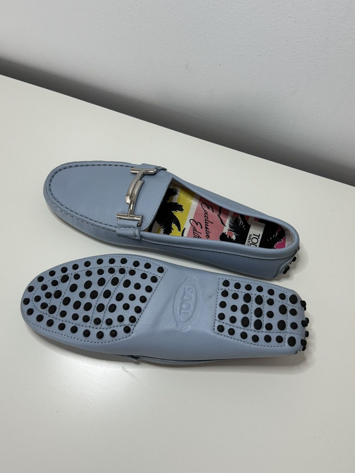 Tod's Tod’s Blue Flats Size US 6.5 / IT 36.5 - 4 Thumbnail