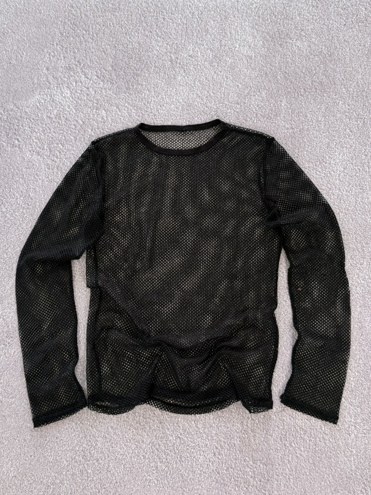 Japanese Brand Y2K Mesh Up JPG Vibe Japanese Brand Long Sleeve T-Shirt Size M / US 6-8 / IT 42-44 - 1 Thumbnail
