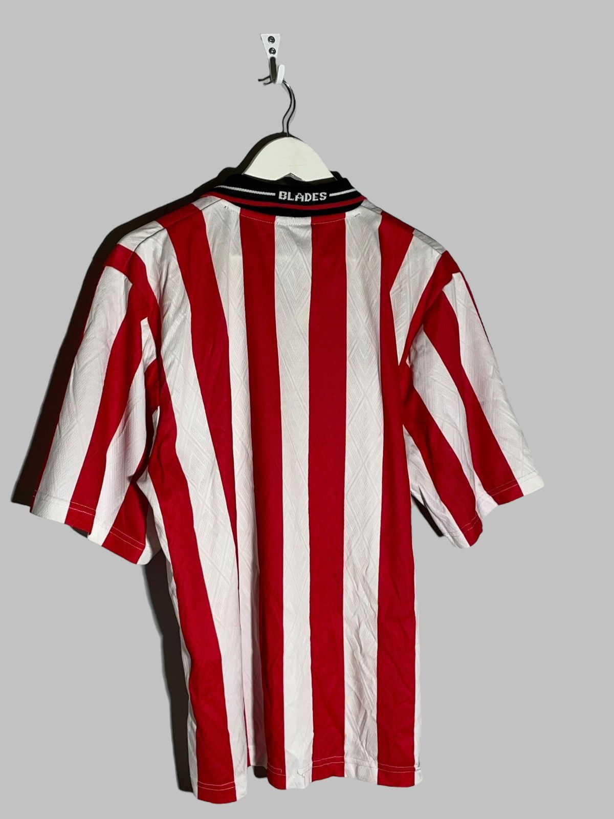 Vintage Sheffield United Patrick 2001/02 Vintage Home Football Shirt Size US XL / EU 56 / 4 - 10 Thumbnail
