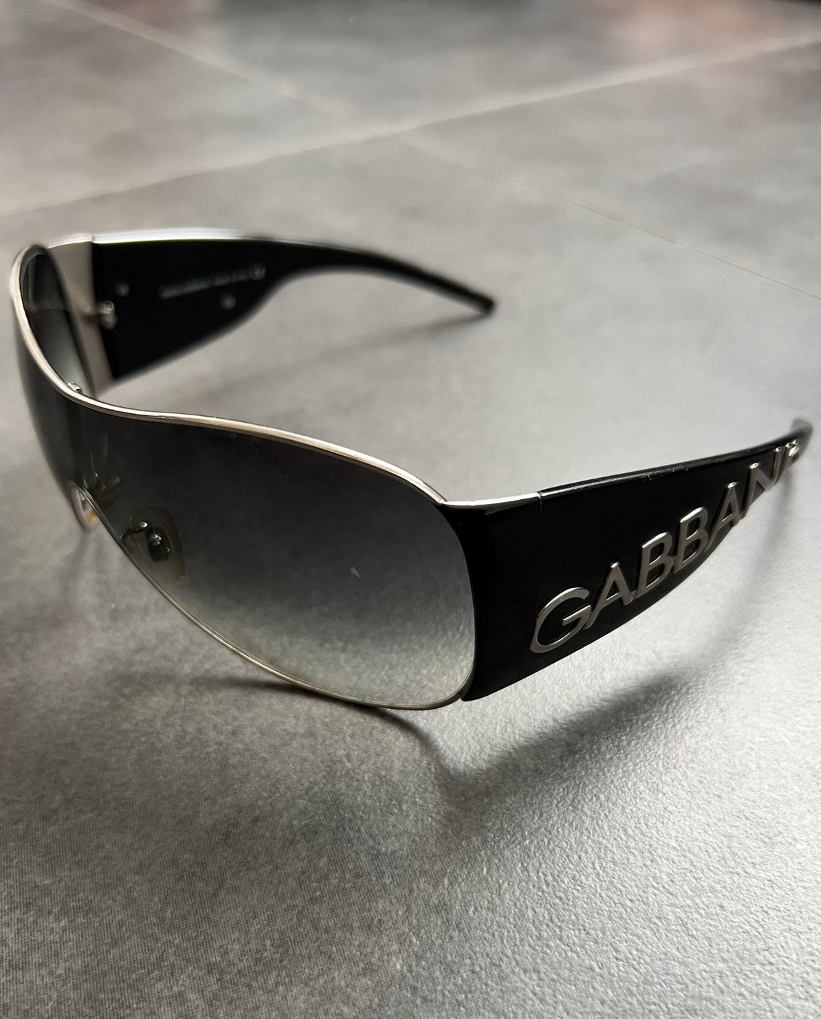 Vintage Dolce Gabbana Masked shield sunglasses
