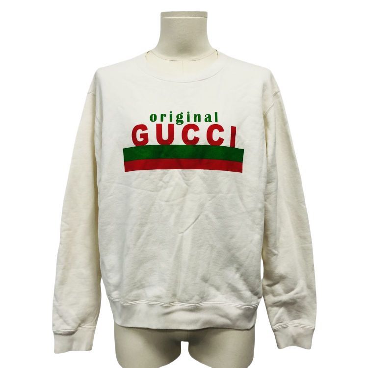 Gucci Gucci Original Logo Sweatshirt Size S Size US S / EU 44-46 / 1 - 1 Thumbnail
