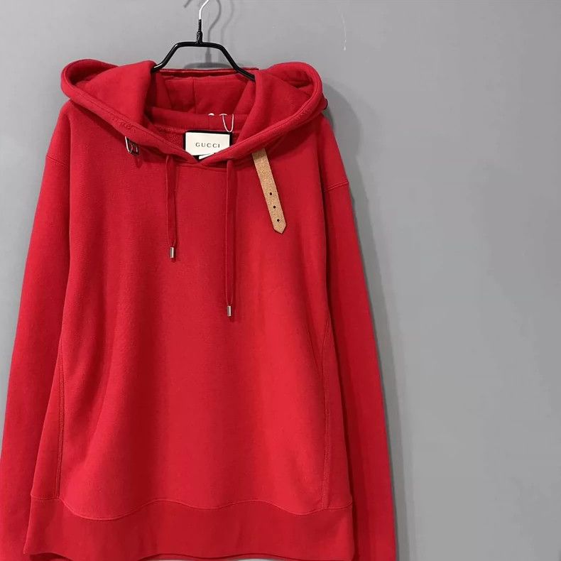 Gucci Embroidered floral tie hoodie 2503-Nextarrow