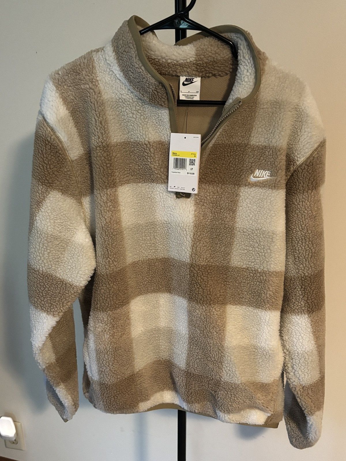 Nike Nike Sherpa Fleece 1/2 Zip Size US S / EU 44-46 / 1 - 1 Thumbnail