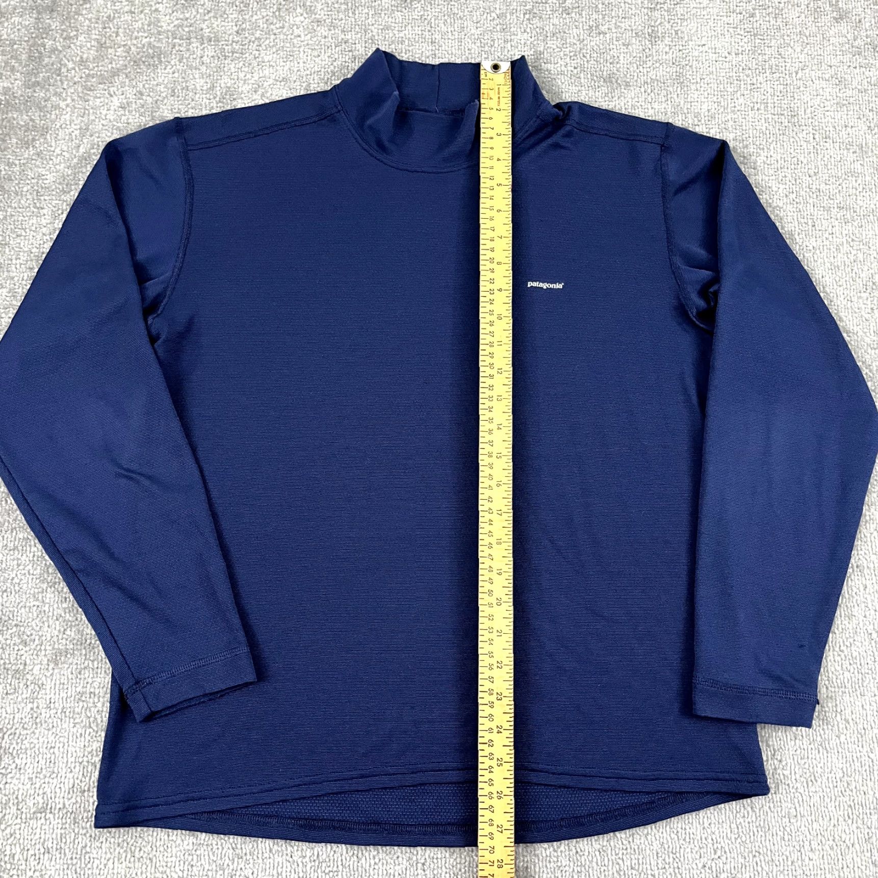 Patagonia VINTAGE Patagonia Shirt Mens M Blue Capilene Stretch Performance Hiking USA Made Size US M / EU 48-50 / 2 - 4 Thumbnail