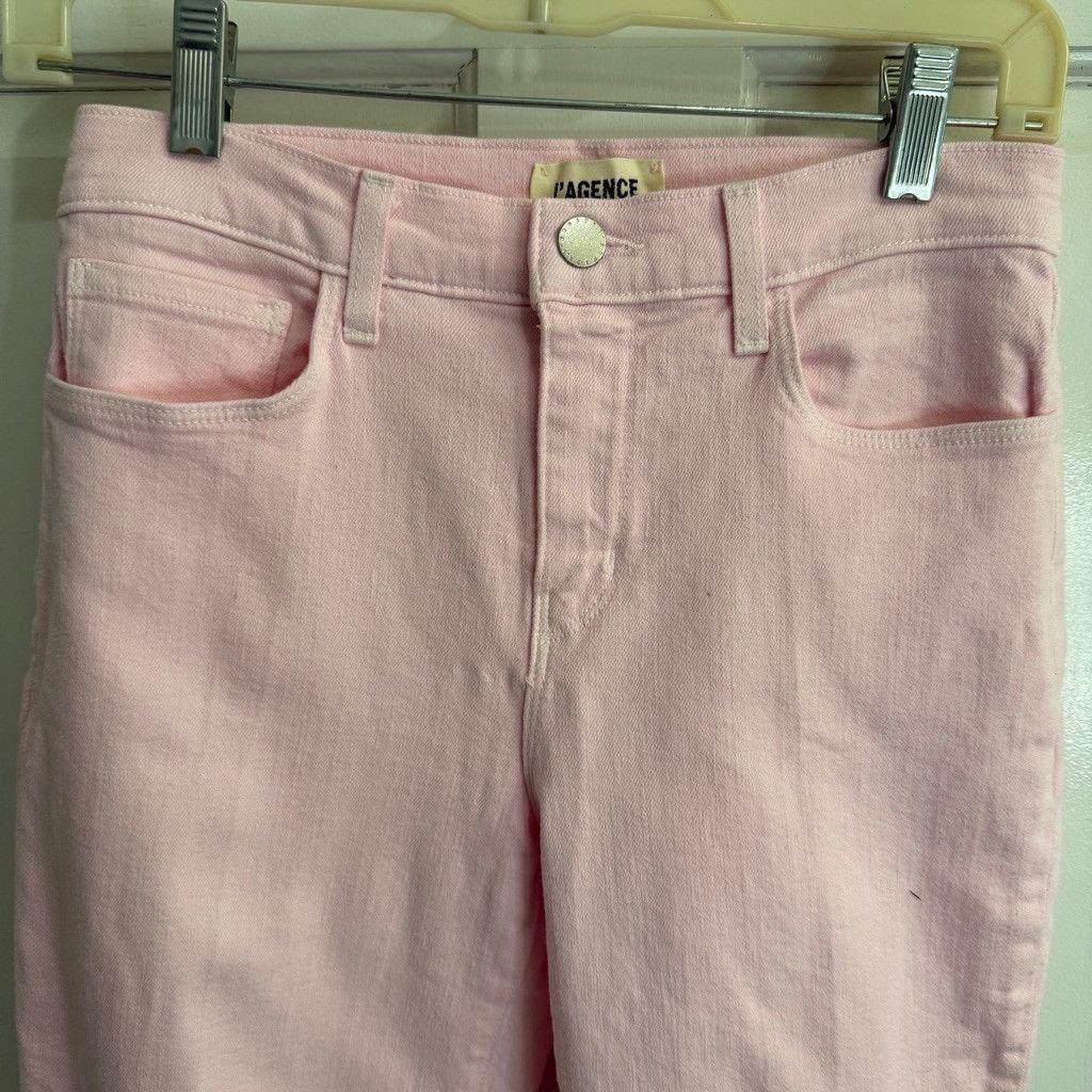 L'AGENCE Women's L'AGENCE Jeans, Size 25, Pink Size 25" / US 0 / IT 36 - 11 Thumbnail