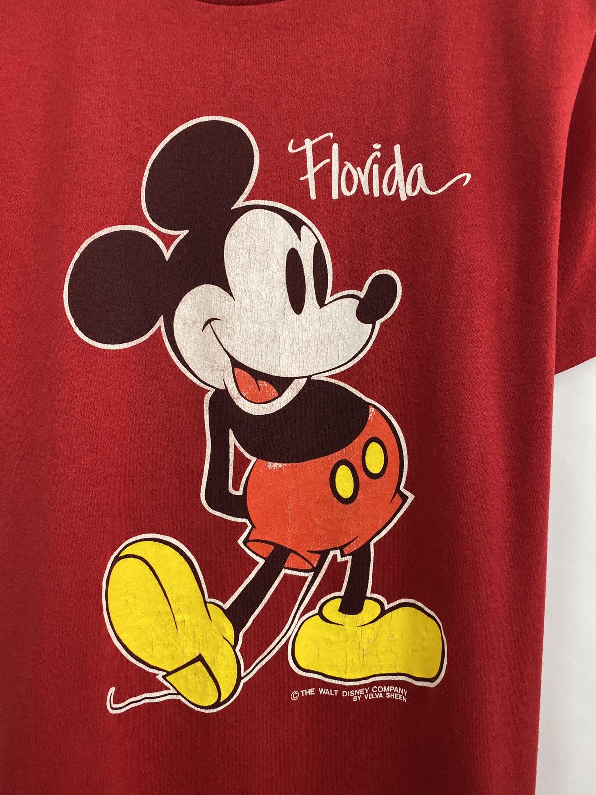 Mickey Mouse 🇺🇸 Vintage 80s Mickey Mouse made in USA Rare Retro Y2K Size US M / EU 48-50 / 2 - 4 Thumbnail