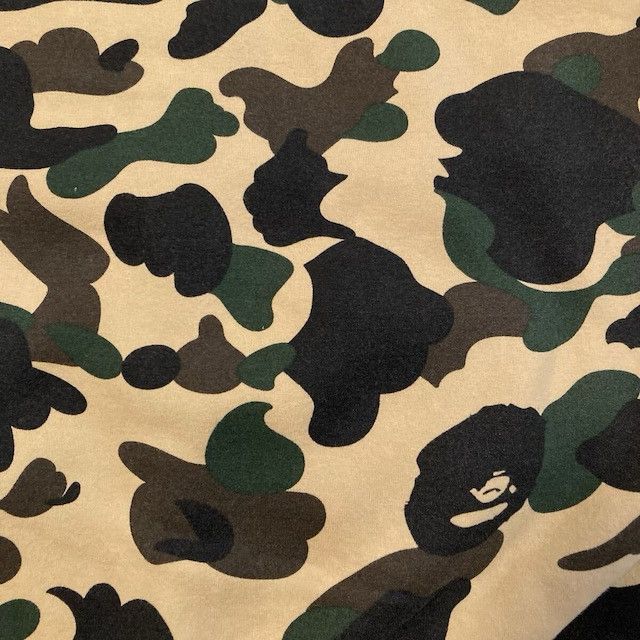 Bape BAPE zip hoodie 1st camo yellow a bathing ape Size US S / EU 44-46 / 1 - 6 Thumbnail