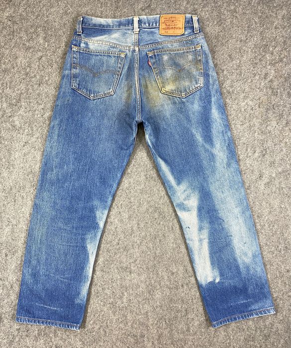 Hype Faded Blue Vintage Levis 501 USA Jeans 30x26.5 - JN3173 | Grailed