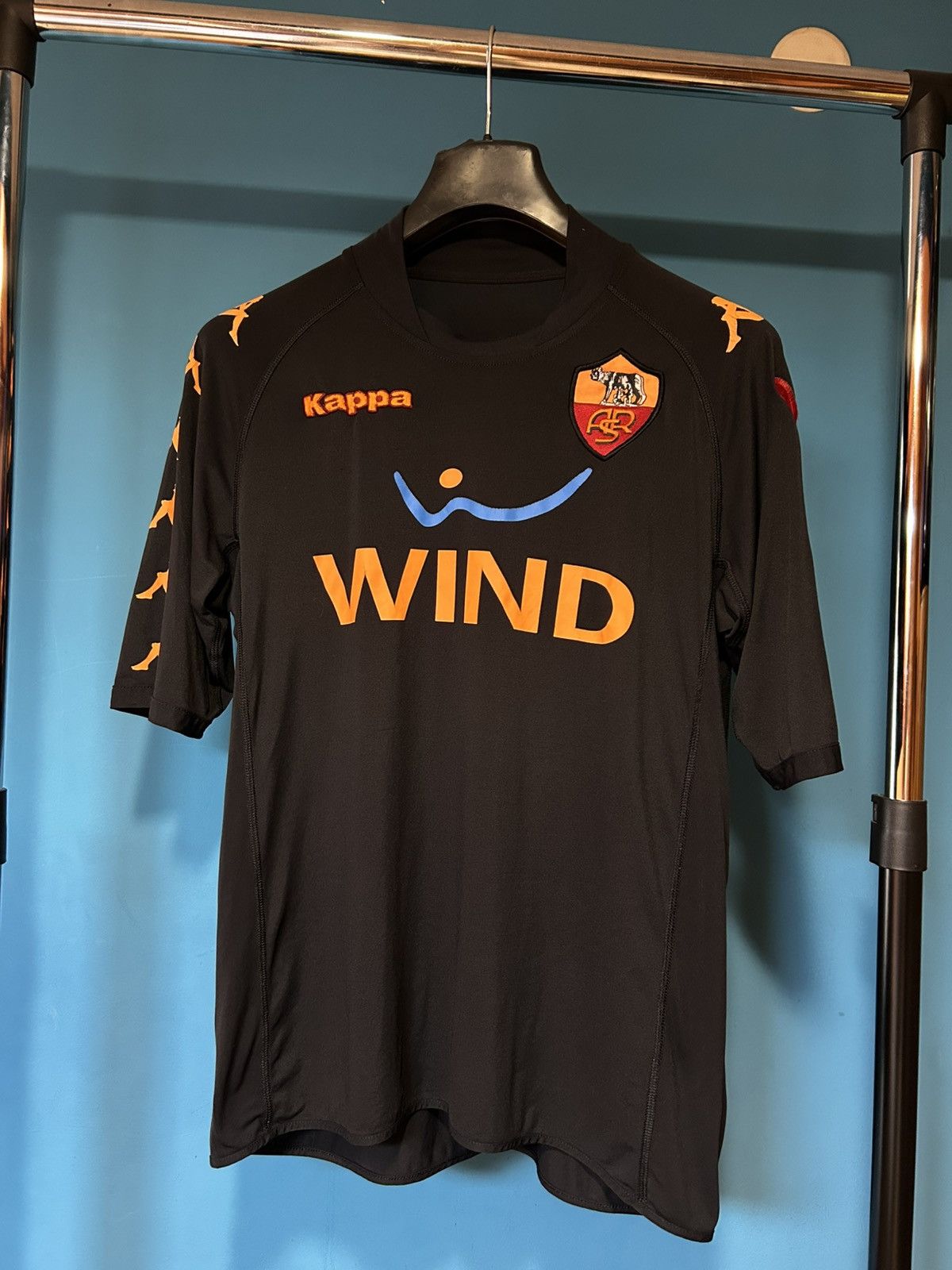 Kappa Vintage t-skirt AS Roma Kappa jersey 2008/09 season Size US L / EU 52-54 / 3 - 2 Thumbnail