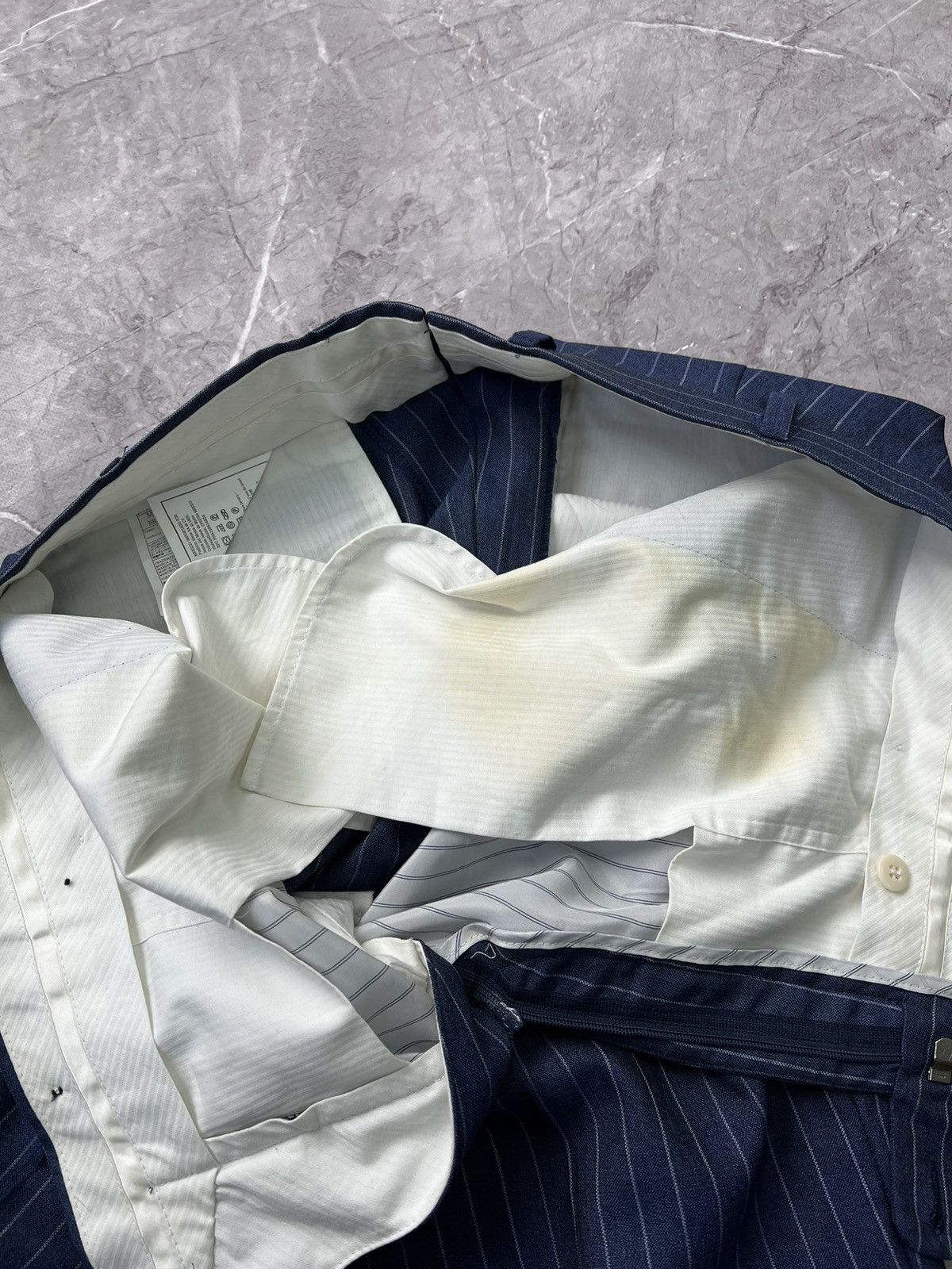 Designer × Suitsupply SUITSUPPLY Blazer/pants suit HAVAna Navy blue Wool EU50 Size 50R - 18 Thumbnail