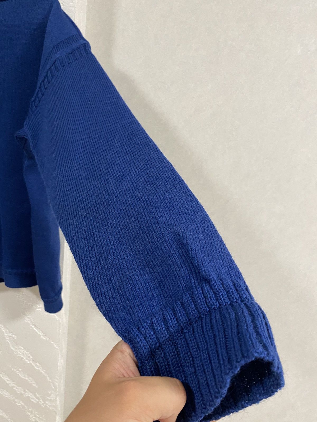 Le Tricoteur Guernsey VTG Guernsey Sweater Mens L Blue Traditional Fisherman Size US L / EU 52-54 / 3 - 10 Thumbnail
