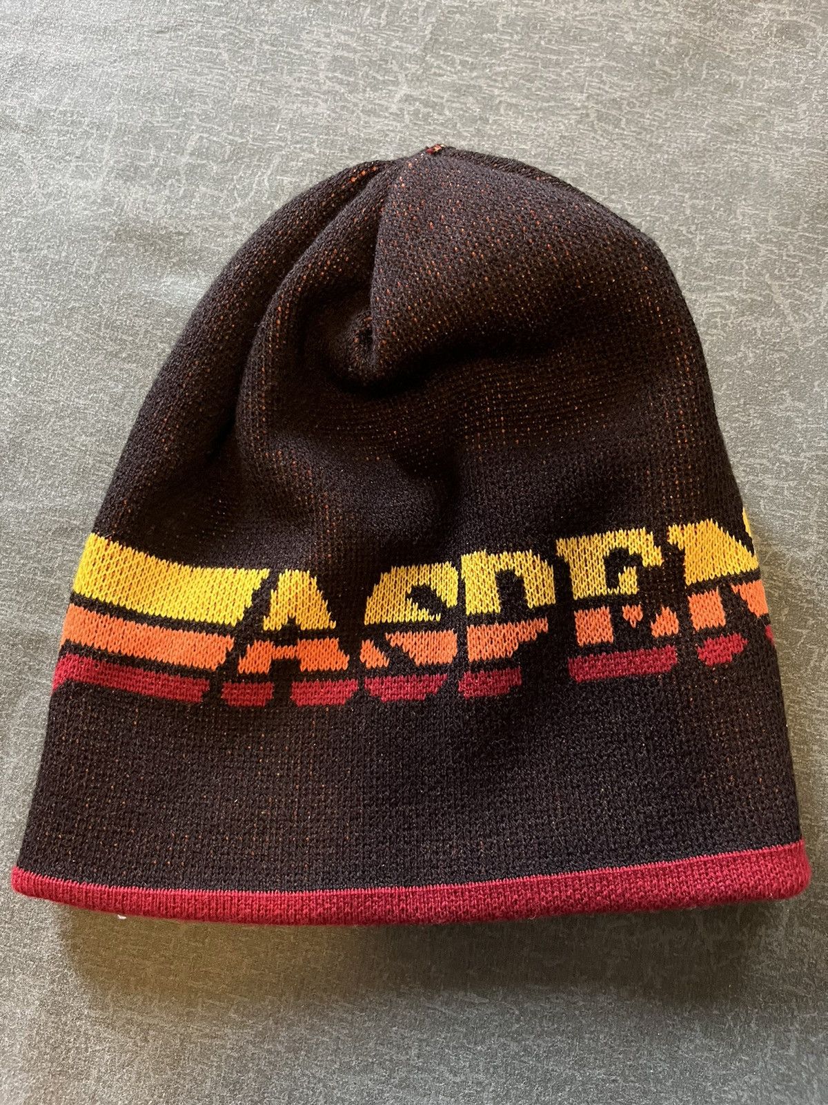 Other X Games Aspen reversible y2k style beanie red, brown new Size ONE SIZE - 2 Thumbnail