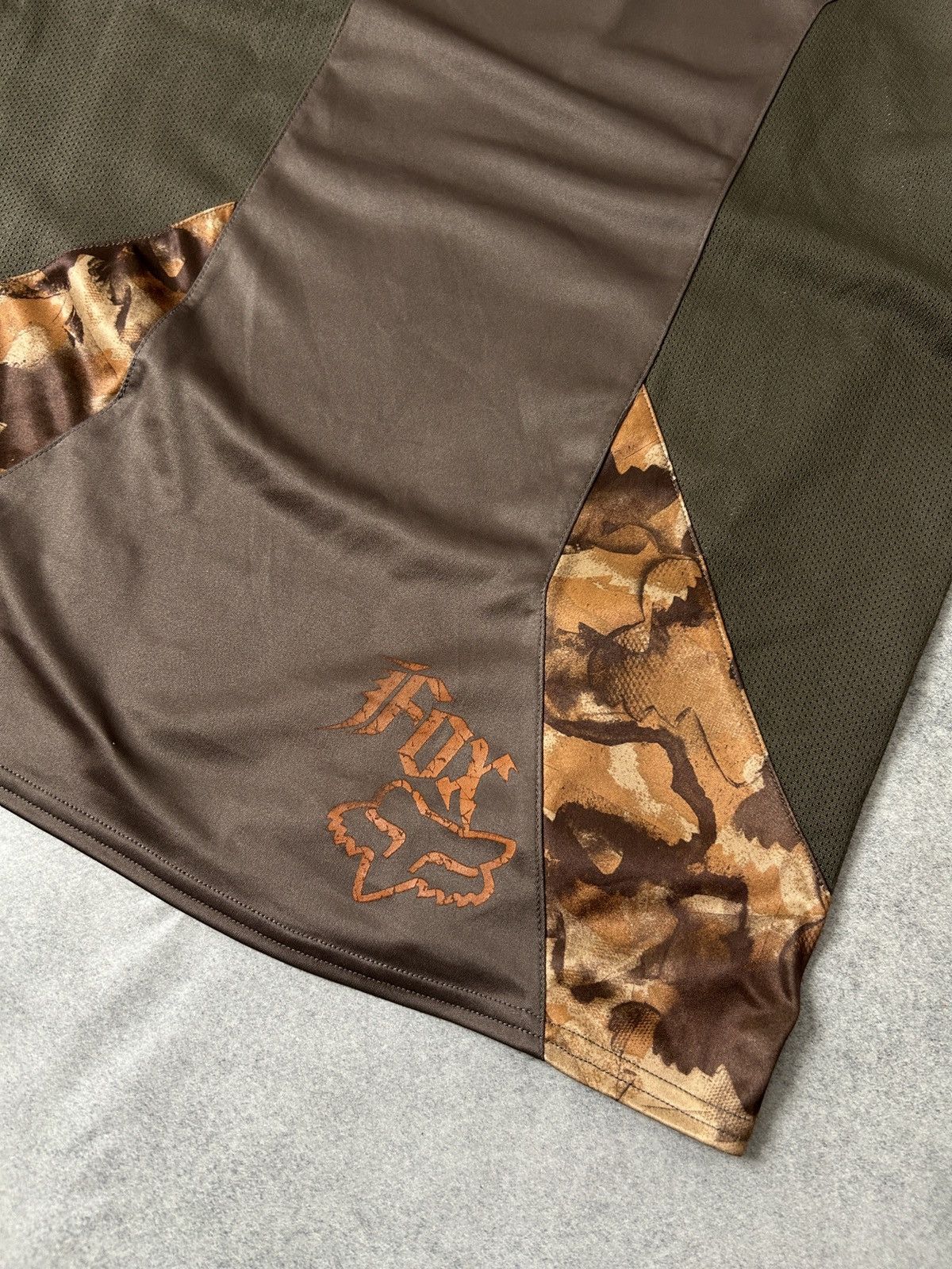 Fox Racing Fox Racing Brown camo jersey mens size M Size US M / EU 48-50 / 2 - 7 Thumbnail