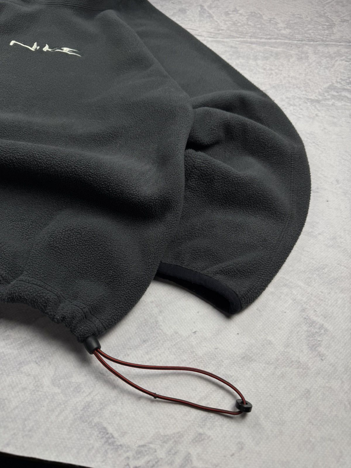 Nike × Vintage NIKE TEDDY FLEECE VINTAGE CENTER LOGO OVERSIZE BOXY HOODIE Size US S / EU 44-46 / 1 - 5 Thumbnail