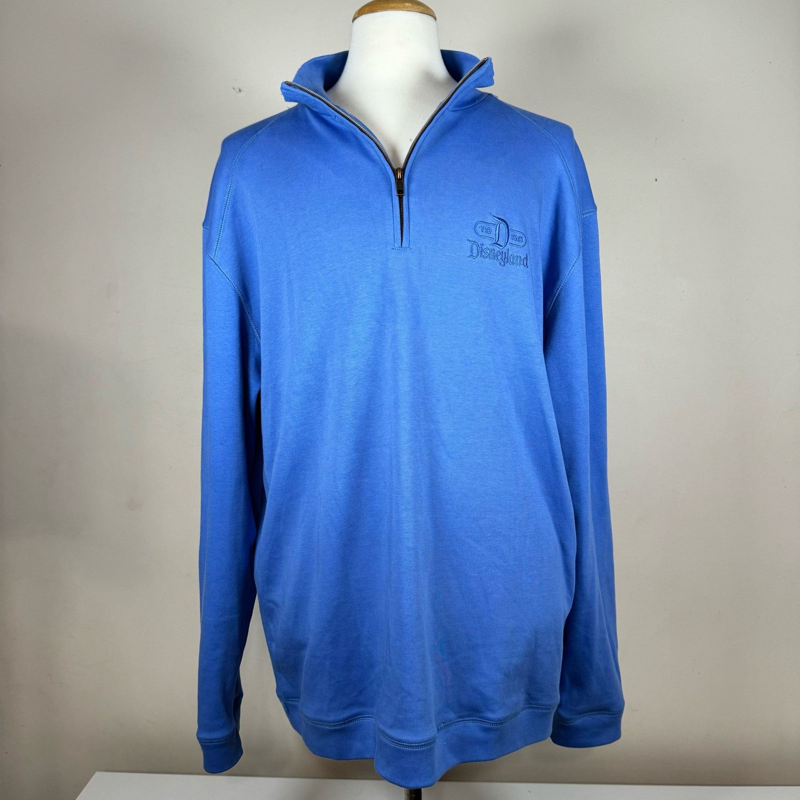 Disney Parks Disneyland 1955 1/4 Quarter Zip Sweatshirt Men