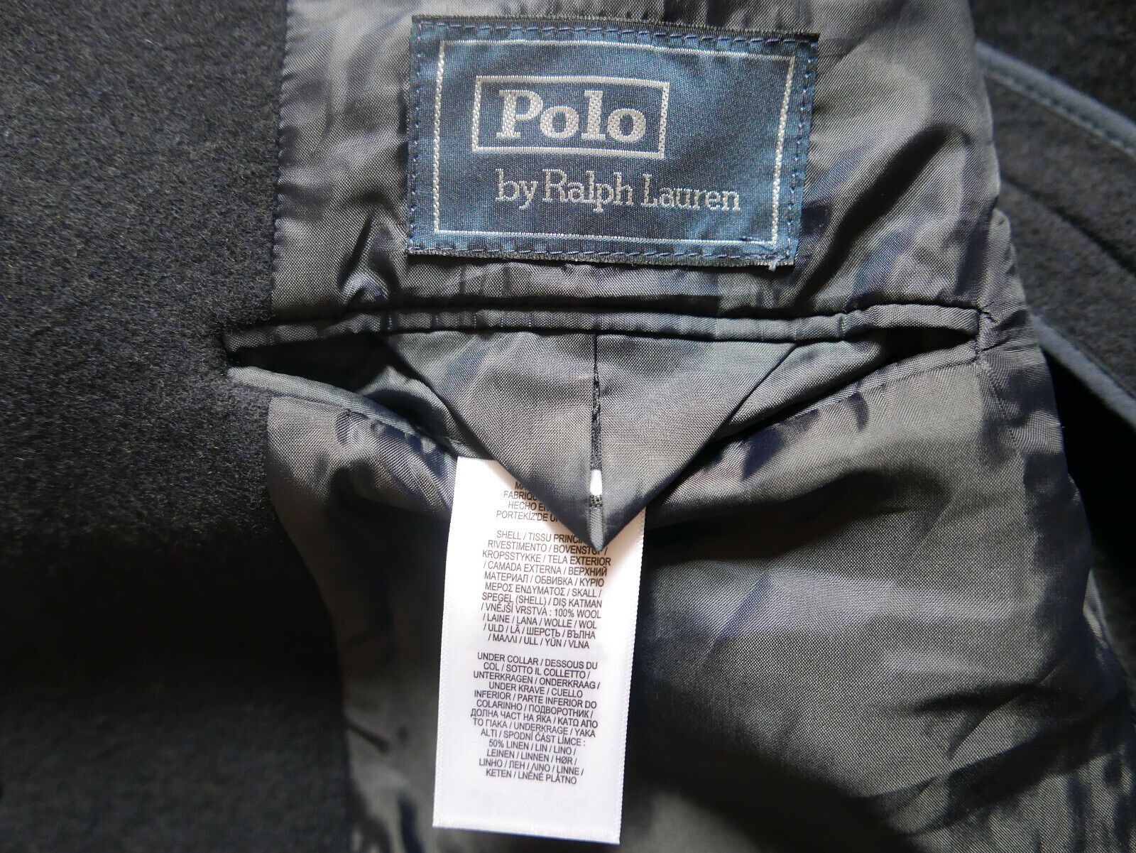 Polo Ralph Lauren Polo Ralph Lauren Coat Jacket Navy Wool Tartan Suit RARE 48R Size 48R - 5 Thumbnail