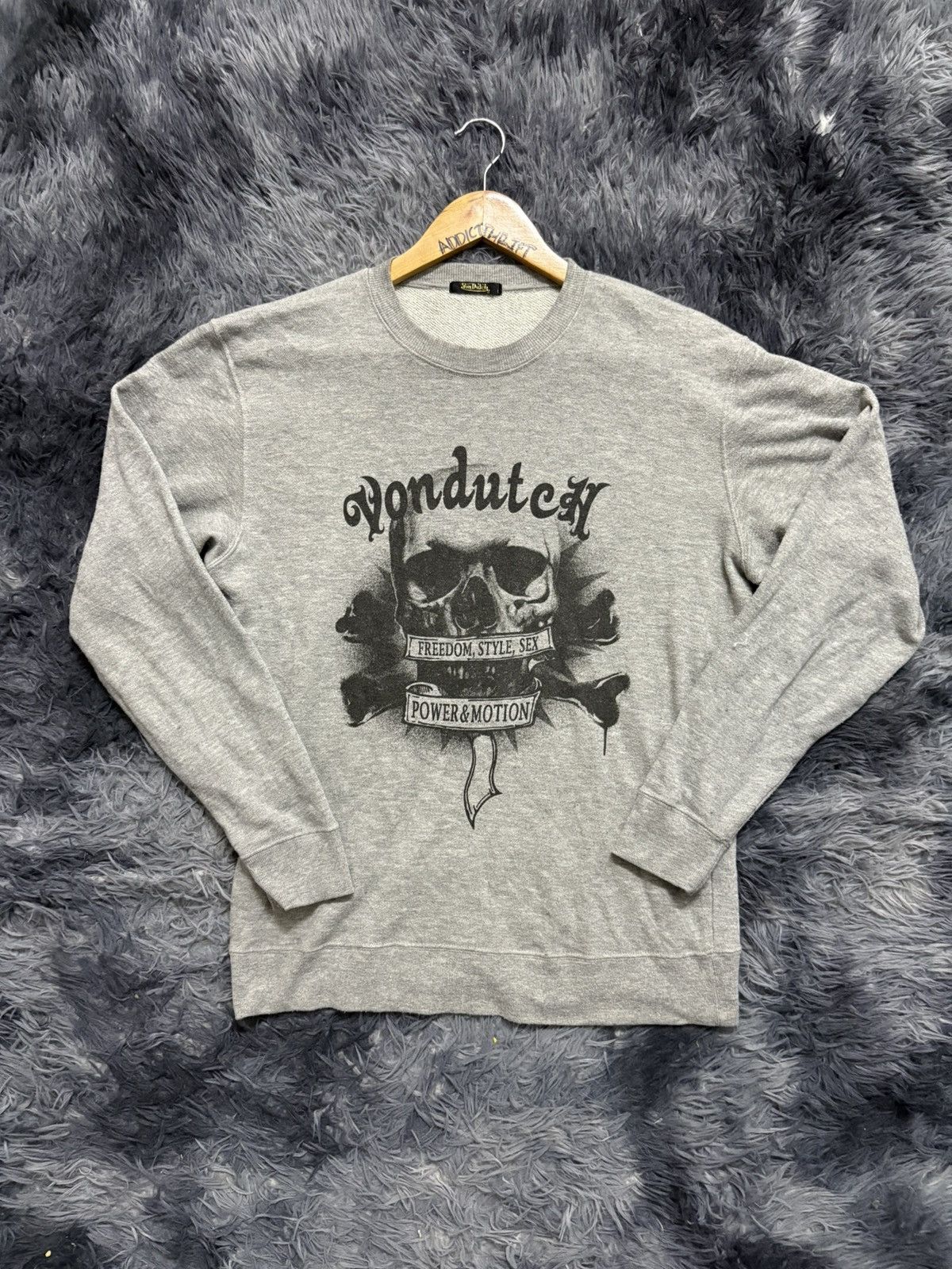 Von Dutch 🔥HOT🔥 VINTAGE VONDUTCH "FREEDOM,STYLE&SEX" VERY RARE Size US M / EU 48-50 / 2 - 1 Thumbnail