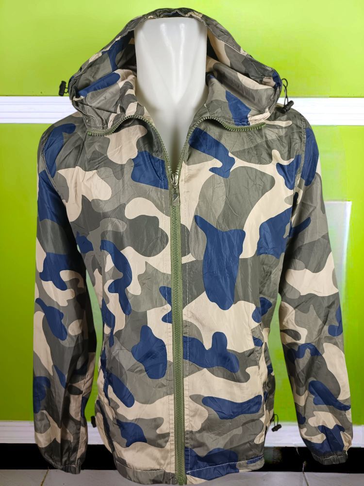 Other UNKNOWN BRAND Light Running Camo Hoodie Jacket "NoTags" Size US L / EU 52-54 / 3 - 22 Thumbnail